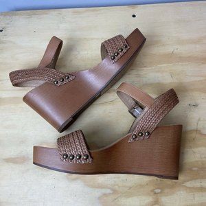 Lucky Brand Zyler Woven Strappy Platform Sandals